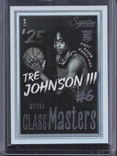 2025-26 Panini Signature Series Class Masters Tre Johnson III #2 card