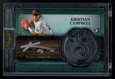 2025 Topps Five Star Silver Signatures Kristian Campbell #FSS-KC card