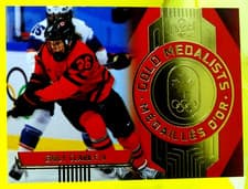 Emily Clark 2025 Upper Deck Tim Hortons Team Canada Gold Medalist card
