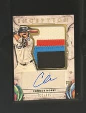 2025 Topps Inception Inception Autograph Jumbo Patch Connor Norby #IAJP-CN card