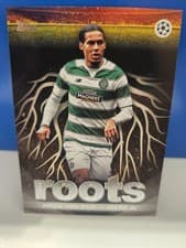 2025-26 Topps UEFA Club Competitions Roots Virgil van Dijk #RT-1 card