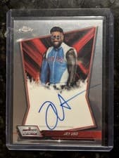 2026 Topps Chrome WWE Red Brand Autographs Jey Uso #RBA-JEY card