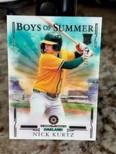 2025 Panini Boys of Summer Base Set Nick Kurtz #40 card