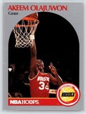 1990-91 Hoops Base Set Akeem Olajuwon #127