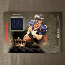 2025 Panini Rookies & Stars Royalty John Elway #R-JEY card