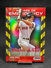 2025 Stadium Club In Case of Emergency Wade Boggs #ICE-17 card