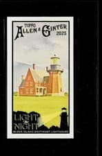 2025 Topps Allen & Ginter Light The Night (Minis) Block Island Southeast Lighthouse #LTN-10 card