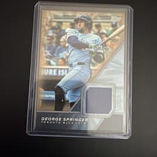 George Springer 2026 Topps Major League Material Relics card