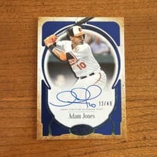2026 Topps Tier One Prime Performers Autographs Adam Jones #PPA-AJO card