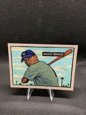 2025 Topps Shoebox Treasures 1951 Bowman SP Mickey Mantle #B51-9 card