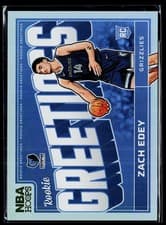 2024-25 Hoops Rookie Greetings Zach Edey #4 card