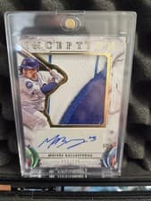 2025 Topps Inception Inception Autograph Jumbo Patch Moisés Ballesteros #IAJP-MB card