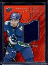2024-25 Upper Deck Premier First Opus Rookie Jersey Arshdeep Bains #FO-AB card