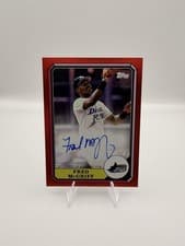 2025 Topps Archives 1987 Topps Boardwalk and Baseball Autographs Fred McGriff #87BBA-FM card