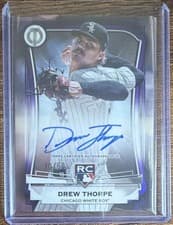 2025 Topps Tribute League Inauguration Autographs Drew Thorpe #LIA-DT card