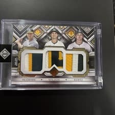 2025 Topps Transcendent Collection Triple Patch Mark McGwire #TCTP-MWK card