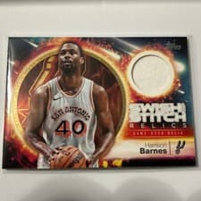 2025-26 Topps Swish and Stitch Relics Harrison Barnes #SST-HB card