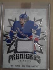 2024-25 Upper Deck Ice Ice Premieres Jersey Matt Rempe #IPJ-50 card