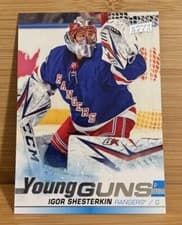 Igor Shesterkin 2019 SP Authentic Upper Deck Update card