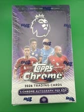 Hobby Box 2026 Topps Chrome Premier League card