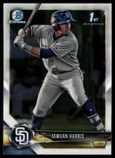 Jawuan Harris 2018 Bowman Draft card