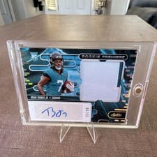 2024 Panini Absolute Rookie Premiere Materials Autographs Brian Thomas Jr. #RPMA-BTJ card