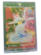 2024 Bowman Draft Plasma Power Autographs Leo De Vries #PPA-LD card