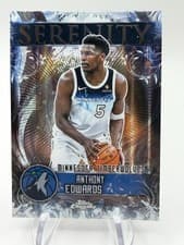 2025-26 Topps Chrome Serenity Anthony Edwards #SY-4 card