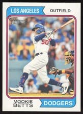 Mookie Betts 2023 Topps Heritage card