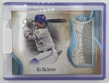 2025 Topps Tier One Gripping Relics Bo Bichette #GR-BB card
