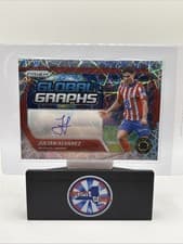 2025 Panini Prizm FIFA Club World Cup Global Graphs Julian Alvarez #GG-JA card