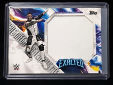 2025 Topps Exalted WWE Wrestling Mega Materials Jey Uso #MM-JY card