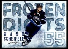 2025-26 O-Pee-Chee Frozen Digits Mark Scheifele #FD-7 card