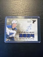 2024-25 Upper Deck Premier Premier Rookie Auto Jersey Zach Dean #PRA-ZD card