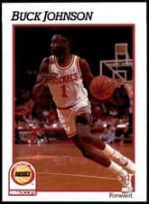 Buck Johnson 1991-92 Hoops Base Set card