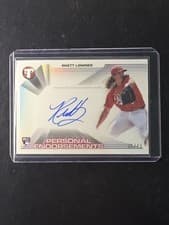 2025 Topps Pristine Personal Endorsements Autographs Rhett Lowder #PPEA-RL card