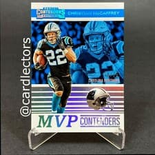 Christian Mccaffrey 2019 Panini Contenders MVP Contenders card
