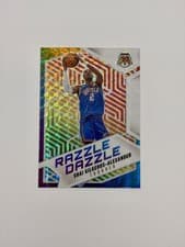 2024-25 Panini Mosaic Razzle Dazzle Shai Gilgeous-Alexander #9 card