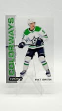 2024-25 Upper Deck Synergy Colorways Wyatt Johnston #L-53 card