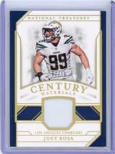 Joey Bosa 2018 National Treasures Century Materials card