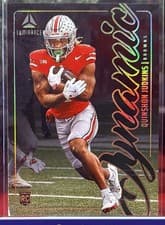 2025 Panini Luminance Dynamic Rookies Quinshon Judkins #7 card
