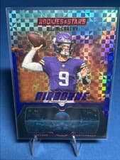 2025 Panini Rookies & Stars Airborne J.J. McCarthy #9 card