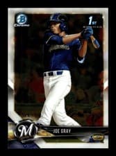 Joe Gray 2018 Bowman Draft card