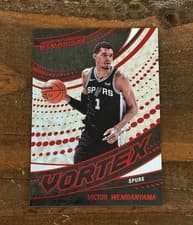 Victor Wembanyama 2024 Panini Revolution Vortex card