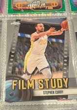2024-25 Topps Chrome Film Study Stephen Curry #FS-7 card