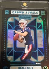 2024 Panini Contenders Crown Jewels Drake Maye #2 card