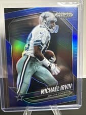 2025 Panini Prizm Black Base Set Michael Irvin #42 card