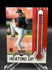 2025 Panini Crusade Heating Up Rhett Lowder #14 card