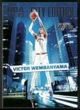 2024-25 Hoops City Edition Victor Wembanyama #2 card
