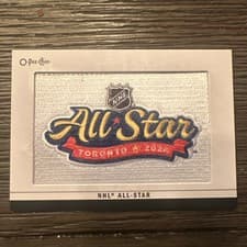 2024-25 O-Pee-Chee Team Logo Patches All Star Game #407 card